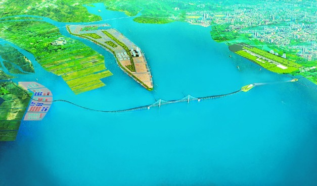深中通道预计2015年年底动工  将先下海再上桥